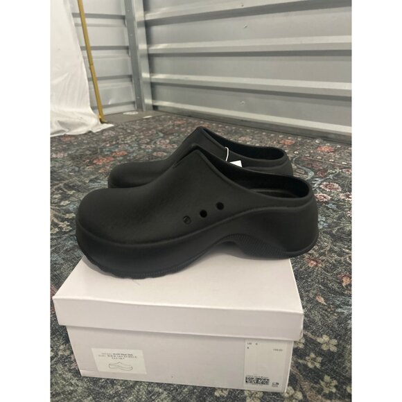 & OTHER STORIES Isolde Platform Clog Black Womens Size US 9 - Picture 6 of 11